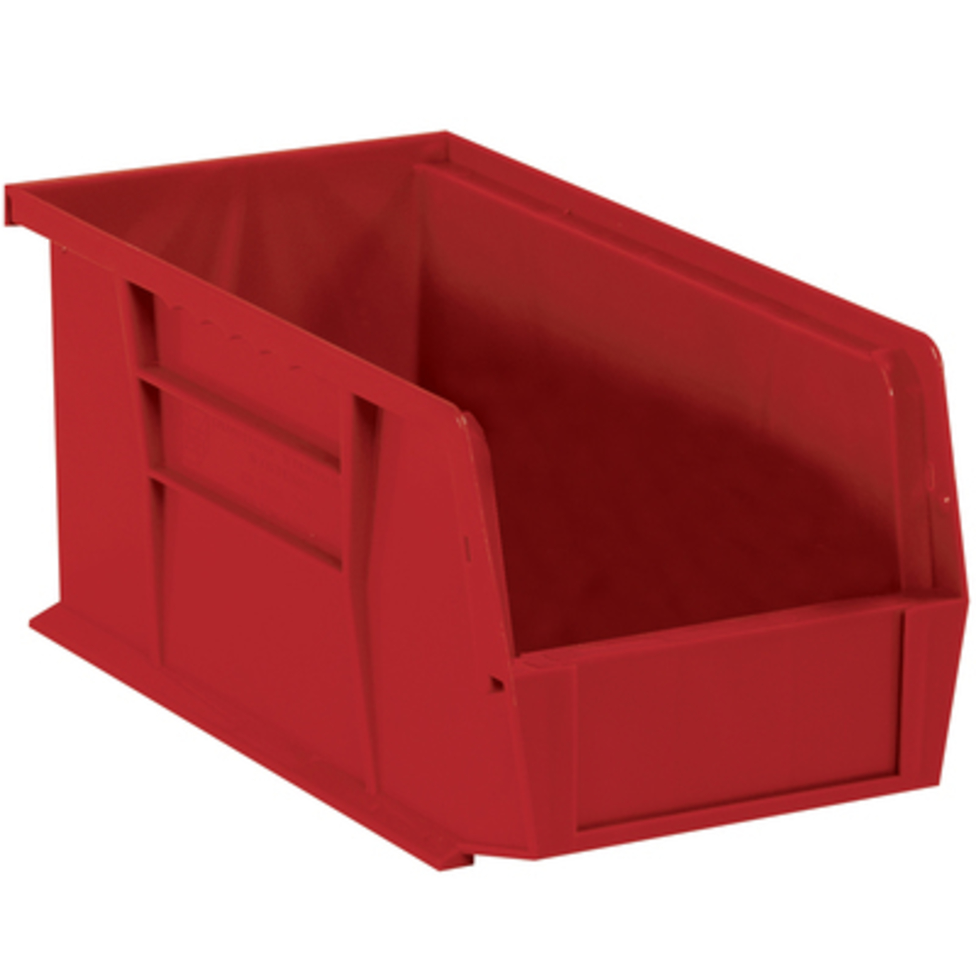 18 x 8 1/4 x 9in. Red Plastic Stack Hang Bins 6/CS, Height 9 in, Width 8.25 in, Bins Included (qty.) 6 Model# BINP1889R
